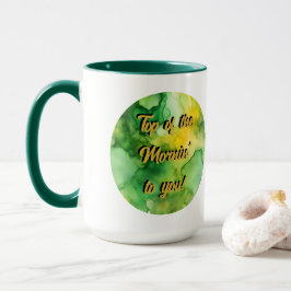 St. Patrick's Day Top of the Morning Tasse