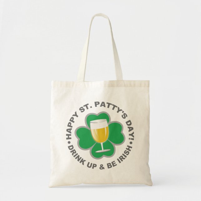 St. Patrick's Day Tote Taschen (Vorne)
