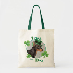 St Patrick's Day Toy Manchester Terrier Tragetasche