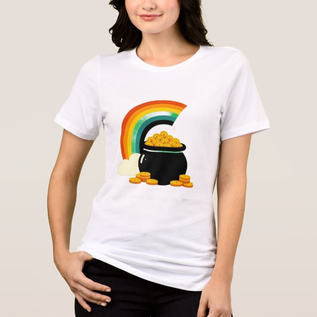 ST PATRICK'S DAY Tri-Blend SHIRT (Vorderseite)