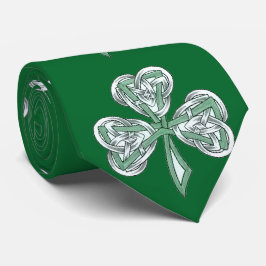St. Patrick's Day Trinity Knot Kleeblatt Krawatte