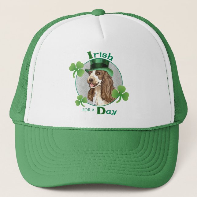 St. Patrick's Day Truckerkappe (Vorderseite)