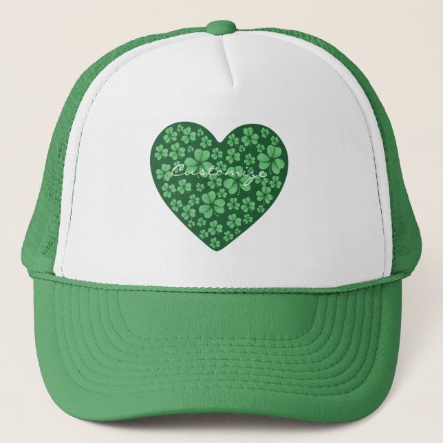 St. Patrick's Day Truckerkappe (Vorderseite)