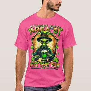 St. Patricks Day Ufo Aussichtsgebiet 51 T-Shirt