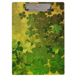 St. Patrick's Day und Viel Glück , ‎ vierblättrige Klemmbrett