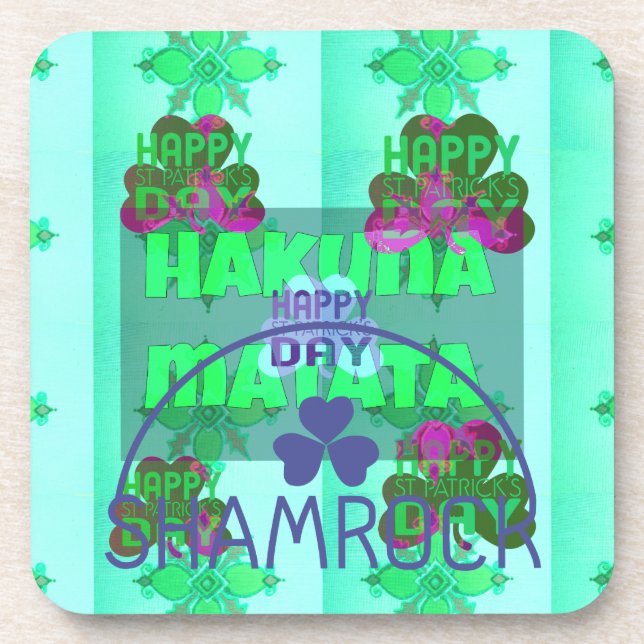 St. Patrick's Day Untersetzer (Vorderseite)