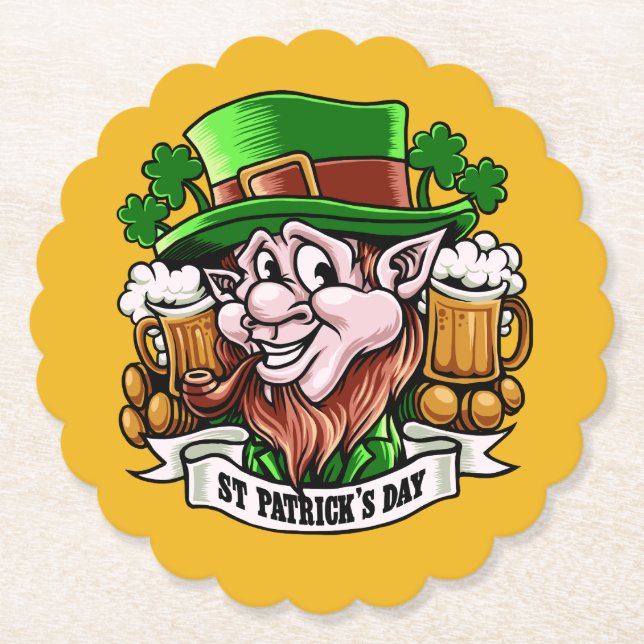 St. Patrick's Day Untersetzer (Vorderseite)