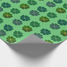 St. Patrick's Day Vierblättriges Kleeblatt