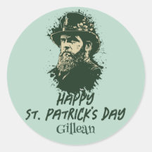 St. Patrick's Day Vintages Kleeblatt personalisier