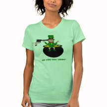 St Patrick's Day Vous sentez-vous chanceux T-shirt