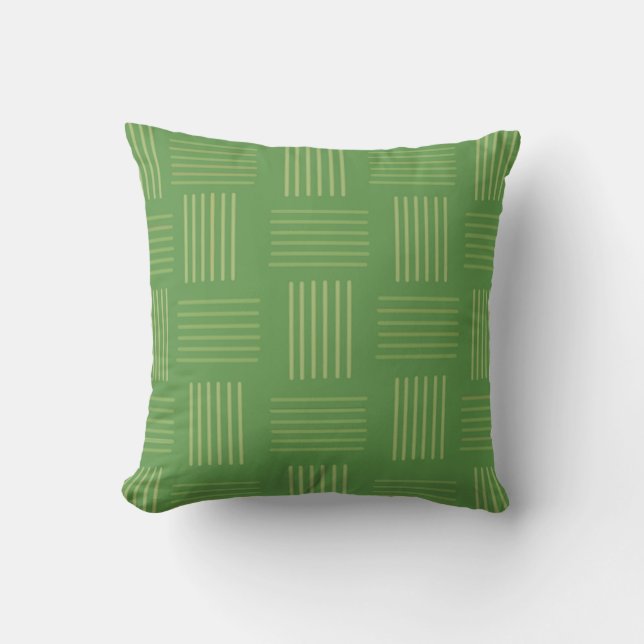 St. Patrick's Day Weave Kissen (Vorderseite)