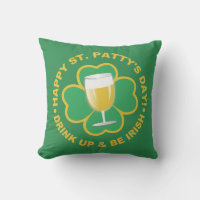 St. Patrick's Day werfen Kissen