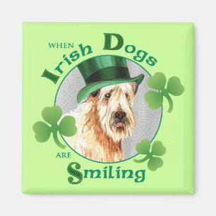 St. Patrick's Day Wheaten Terrier Magnet