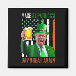St Patricks Day wieder zum großen Kleeblatt für Tr Magnet