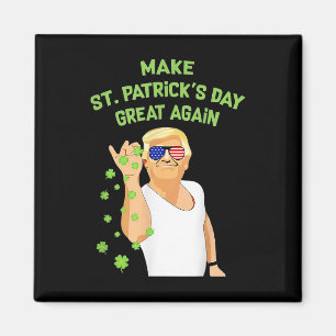 St Patricks Day wieder zum großen Kleeblatt für Tr Magnet