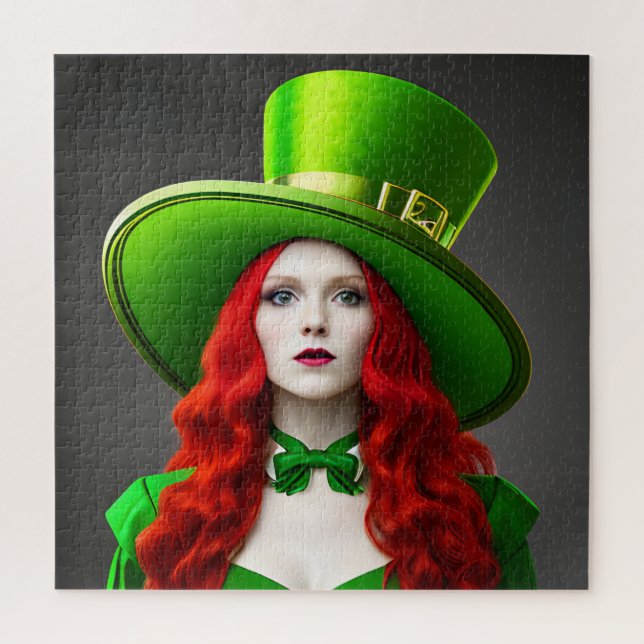 St. Patricks Day Woman (Vertikal)
