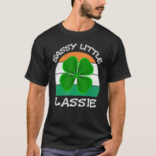 St Patricks Day Women Baby Kleinkind Sassy Little  T-Shirt