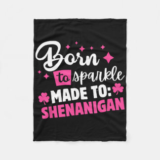 St Patricks Day Women Shamrock Saint Patricks Day  Fleecedecke