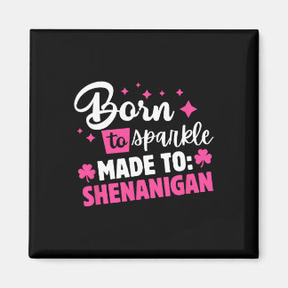 St Patricks Day Women Shamrock Saint Patricks Day  Magnet