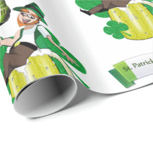St. Patrick's Day Wrapping Paper Ber Geschenkpapier