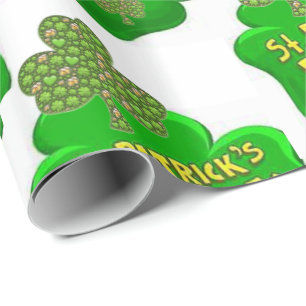 St. Patrick's Day Wrapping Paper Geschenkpapier