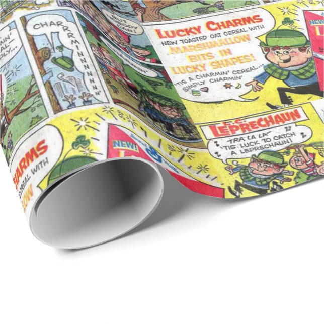 St. Patrick's Day Wrapping Paper Geschenkpapier (Rolleneckpunkt)