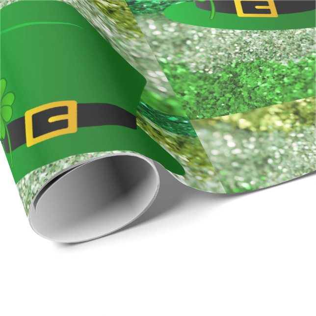 St. Patrick's Day Wrapping Paper Geschenkpapier (Rolleneckpunkt)