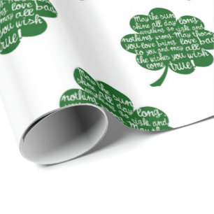 St. Patrick's Day Wrapping Paper Geschenkpapier