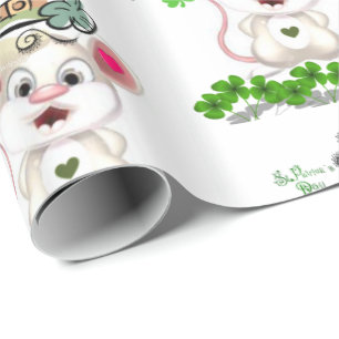 St. Patrick's Day Wrapping Paper Geschenkpapier