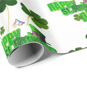 St. Patrick's Day Wrapping Paper Geschenkpapier
