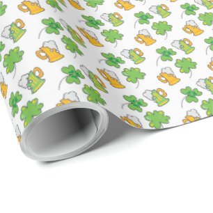 St. Patrick's Day Wrapping Paper Geschenkpapier