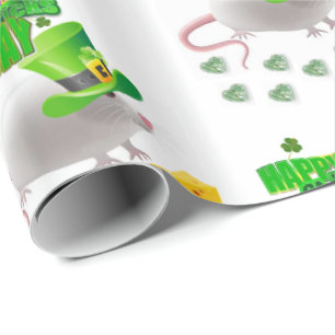 St. Patrick's Day Wrapping Paper Geschenkpapier