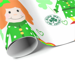 St. Patrick's Day Wrapping Paper Geschenkpapier