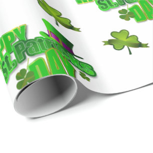 St. Patrick's Day Wrapping Paper Geschenkpapier