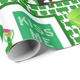 St. Patrick's Day Wrapping Paper Geschenkpapier