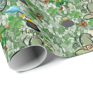 St. Patrick's Day Wrapping Paper Geschenkpapier