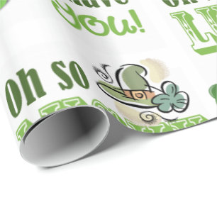 St. Patrick's Day Wrapping Paper Geschenkpapier