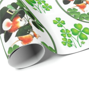St. Patrick's Day Wrapping Paper Geschenkpapier