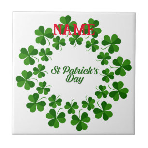 St Patrick's Day Wreath Thunder_Cove Fliese