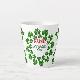St Patrick's Day Wreath Thunder_Cove Milchtasse