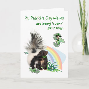 St Patricks Day wünscht Ihnen einen "Duft" auf Ihr Karte