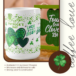 St. Patrick's Day wünscht Keramik Tasse