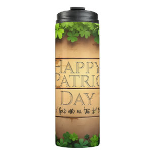 St. Patrick's Day wünscht 🍀 Thermosbecher