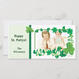 St. Patrick's Foto Card