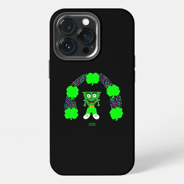 St. Patrick's FrankenCheese Apple iPhone 13 Pro  Hülle (Hinten)