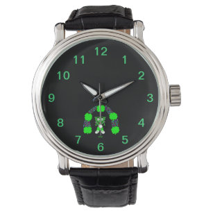 St. Patrick's FrankenCheese Men's Vintag Watch Armbanduhr