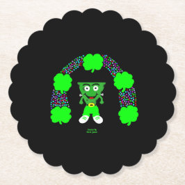 St. Patrick's FrankenCheese Round Untersetzer