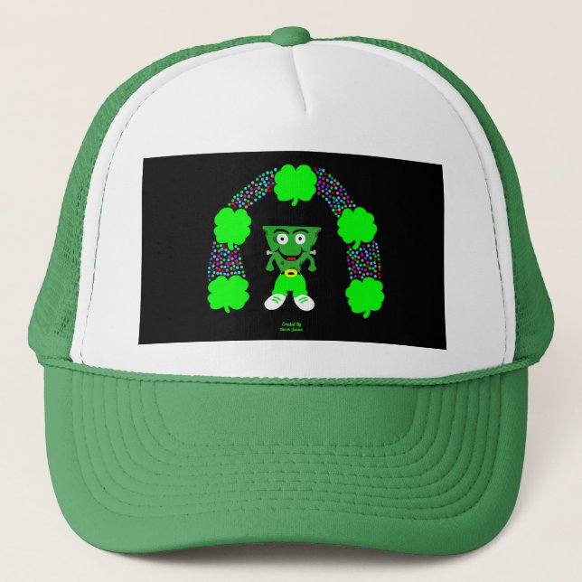 St. Patrick's FrankenCheese Trucker Hat Truckerkappe (Vorderseite)