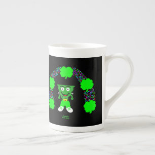 St. Patrick's FrankenKäse Knochen China Tasse