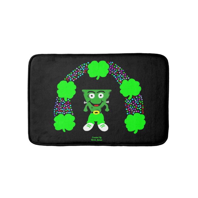 St. Patrick's FrankenKäse-Mat Badematte (Vorderseite)
